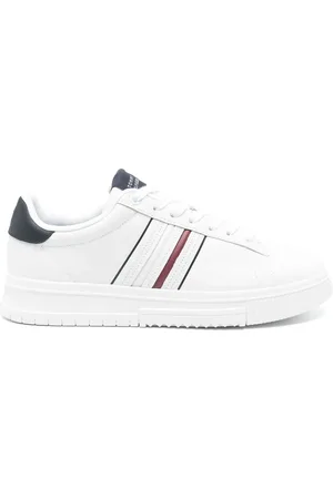 Tommy Hilfiger Sneakers i læder med præget logo