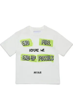 MYAR T-shirt med teksttryk