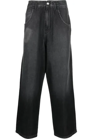 Bluemarble Jeans med brede ben og knapper