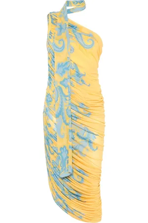 Etro Lang draperet kjole