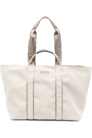 HUGO BOSS Tekstureret tote med logo