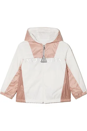 Moncler Regnfrakke med hætte og logotryk