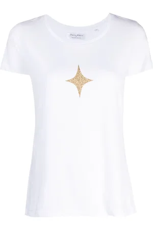 Madison.Maison T-shirt i bomulds-jersey med slogantryk