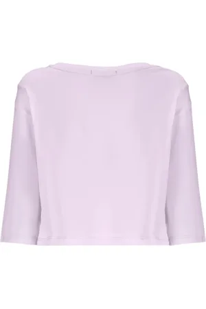 LANEUS Cropped T-shirt