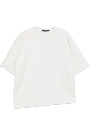SONGZIO Asymmetrisk T-shirt med autograf