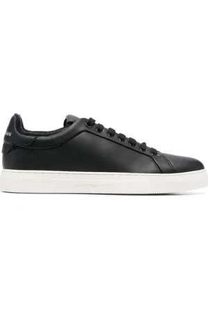 Emporio Armani Sneakers med logotryk og snøre