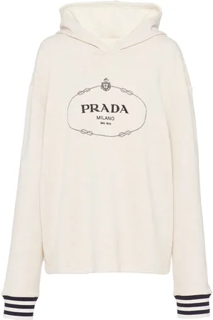 Prada Hættetrøje med broderet logo