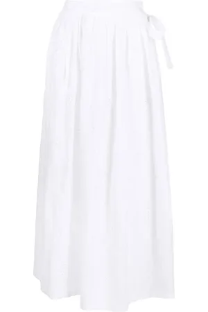 Chloé X Eres Paloma nederdel i broderie-anglaise