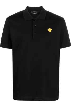 VERSACE Polotrøje med Medusa-broderi