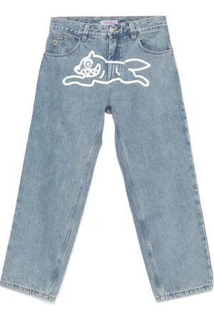 ICECREAM Jeans med ternet for