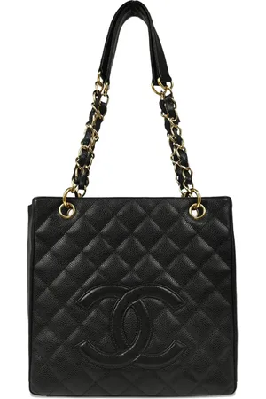 CHANEL Shopping-tote med kæde fra 2003