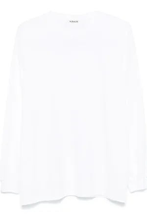 Auralee Luster Plaiting T-shirt