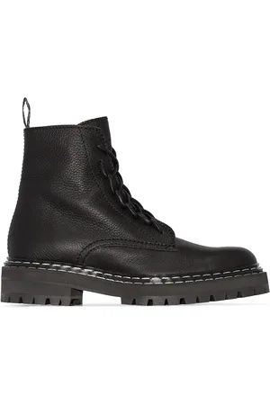 Proenza Schouler Støvler i ponyskin med snøre