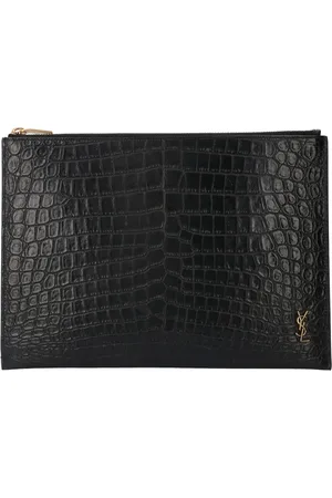 Saint Laurent Pung med præget monogram