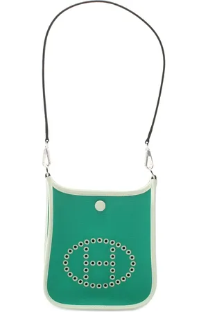 Hermès 2024 Toile Officier and Swift Neo Evelyne 16 crossbody bag