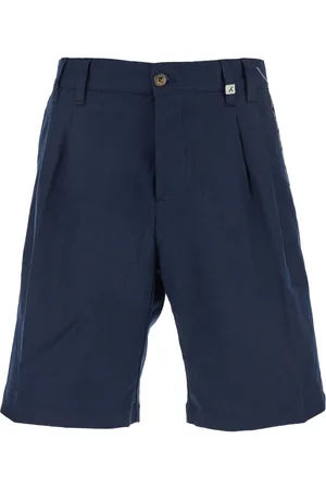 MYTHS Plisserede Bermuda-shorts