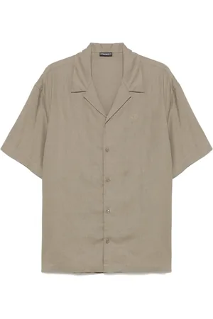Emporio Armani Skjorte med broderet logo