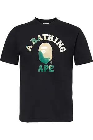 A Bathing Ape College T-shirt med batiktryk