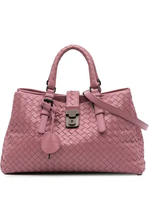 Bottega Veneta Lille Intrecciato Roma satchel-taske i nappa fra 2012-2024