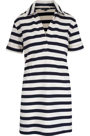 VERONICA BEARD Stribet polo-kjole
