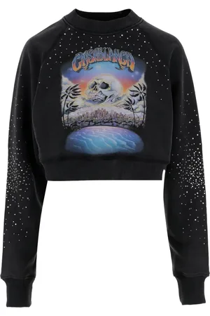 Casablanca Sweatshirt i økologisk bomuld