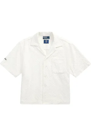 Ralph Lauren Tekstureret T-shirt med korte ærmer