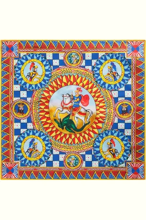 Dolce & Gabbana Bandana med Carretto-tryk
