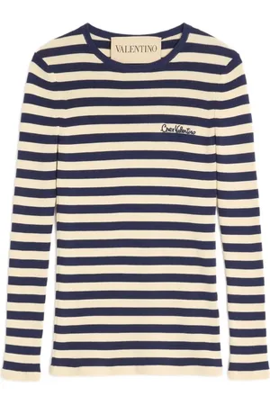 VALENTINO GARAVANI Sweater med Chez-motiv