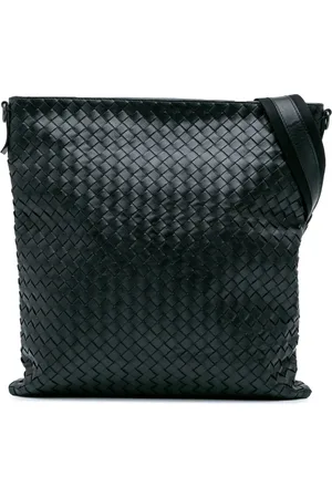 Bottega Veneta Intrecciato crossbody-taske i læder fra 2012-2024