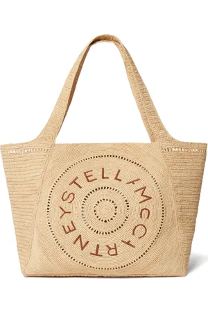 Stella McCartney Tote med logobroderi