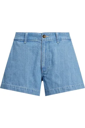 Ralph Lauren Højtaljede denimshorts