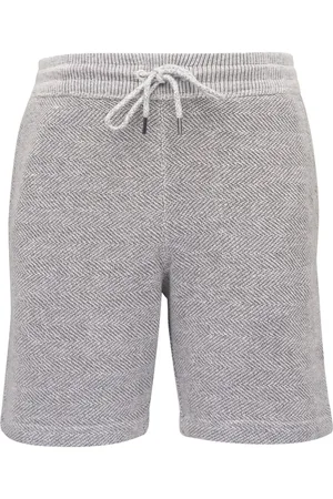 Faherty Træningsshorts i mønstret jacquard