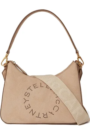 Stella McCartney Skuldertaske med perforeret logo