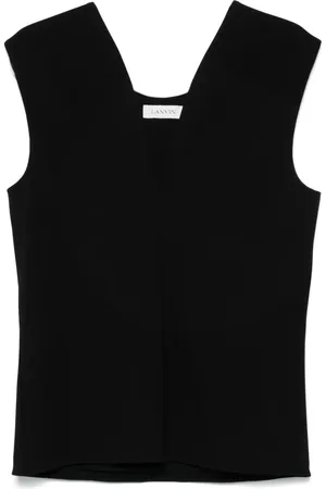 Lanvin Top med dyb V-hals