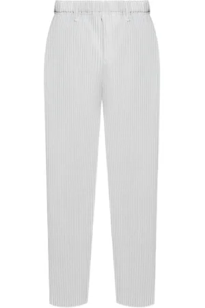 Issey Miyake Plisserede bukser med lige ben