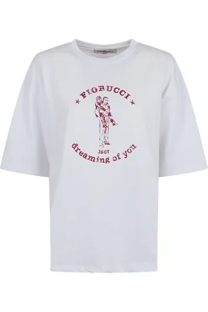 Fiorucci T-shirt med logotryk