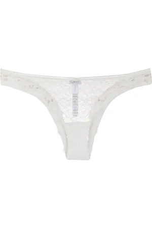 La Perla Broderet g-streng med blonde