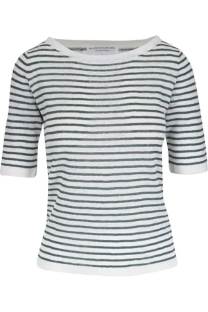 Majestic T-shirt i hør