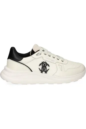 Roberto Cavalli Sneakers med Mirror Snake-applikation