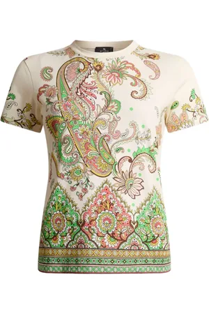 Etro T-shirt med blomstertryk
