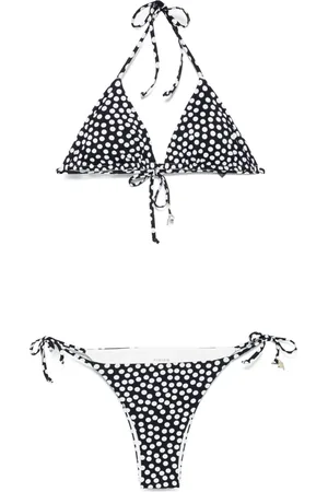 FISICO Bikini med polkaprikker