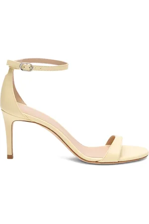 Stuart Weitzman 75 mm sandaler i læder