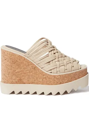Stella McCartney 105mm Sneakelyse mules med plateausål