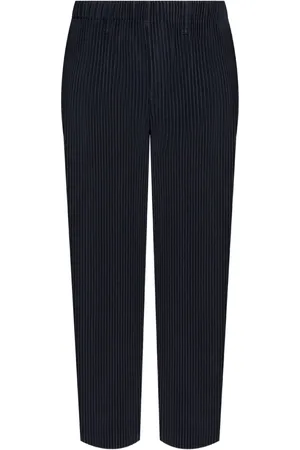 Issey Miyake Plisserede bukser med lige ben