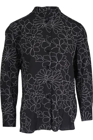 Bogner Skjorte med blomsterbroderi