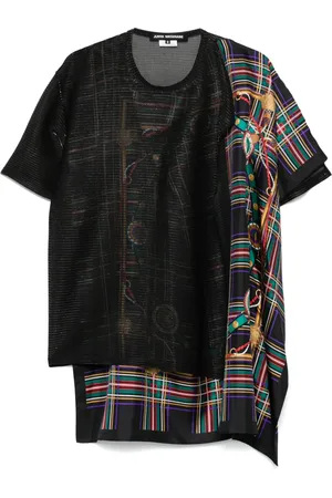 JUNYA WATANABE T-shirt med lurex-detalje