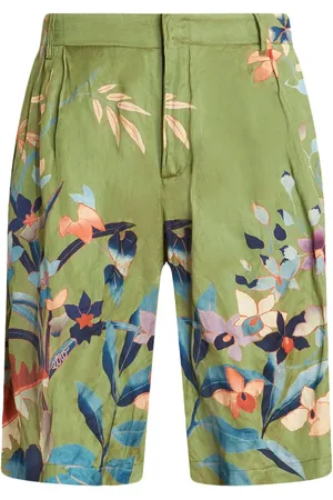Etro Shorts med blomstertryk