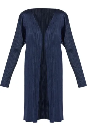 PLEATS PLEASE ISSEY MIYAKE Plisseret cardigan