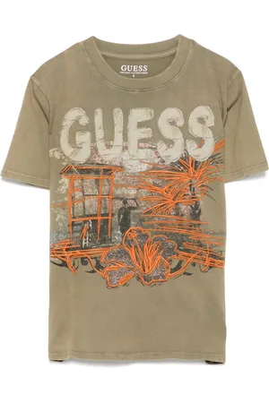Guess T-shirt med broderi