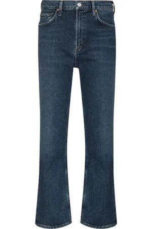 AGOLDE Cropped Wilder jeans med lige ben